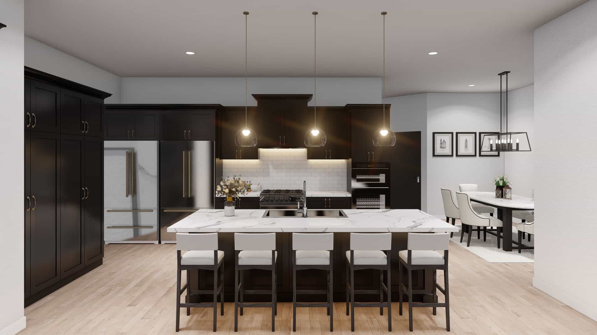 Kitchen of this 5-Bedroom,3264 Sq Ft Plan -193-1059