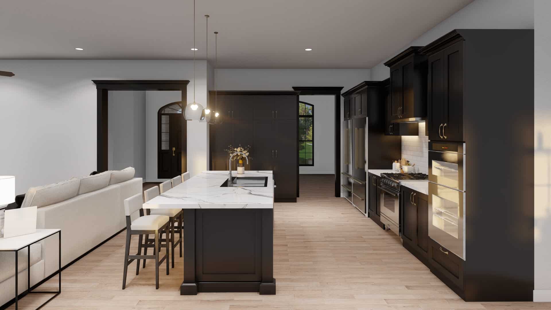 Kitchen of this 5-Bedroom,3264 Sq Ft Plan -193-1059