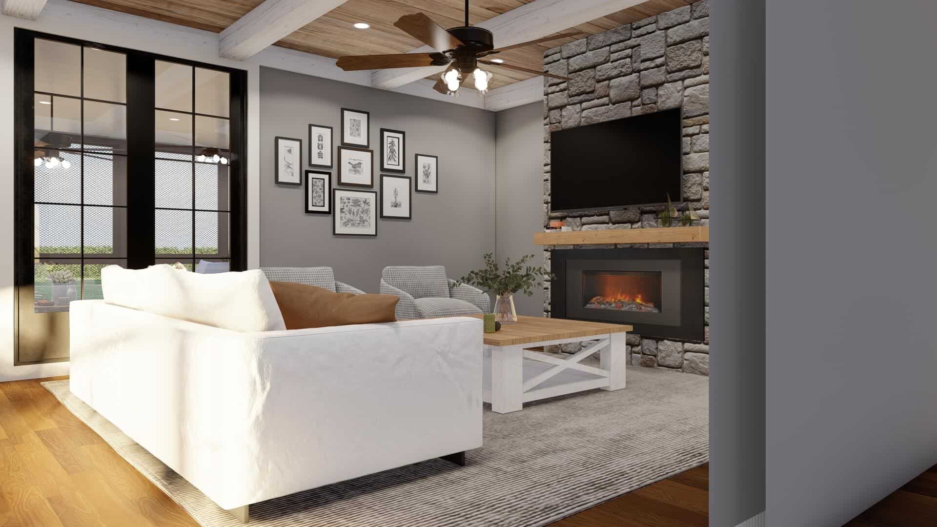 Great Room of this 3-Bedroom,2199 Sq Ft Plan -193-1060