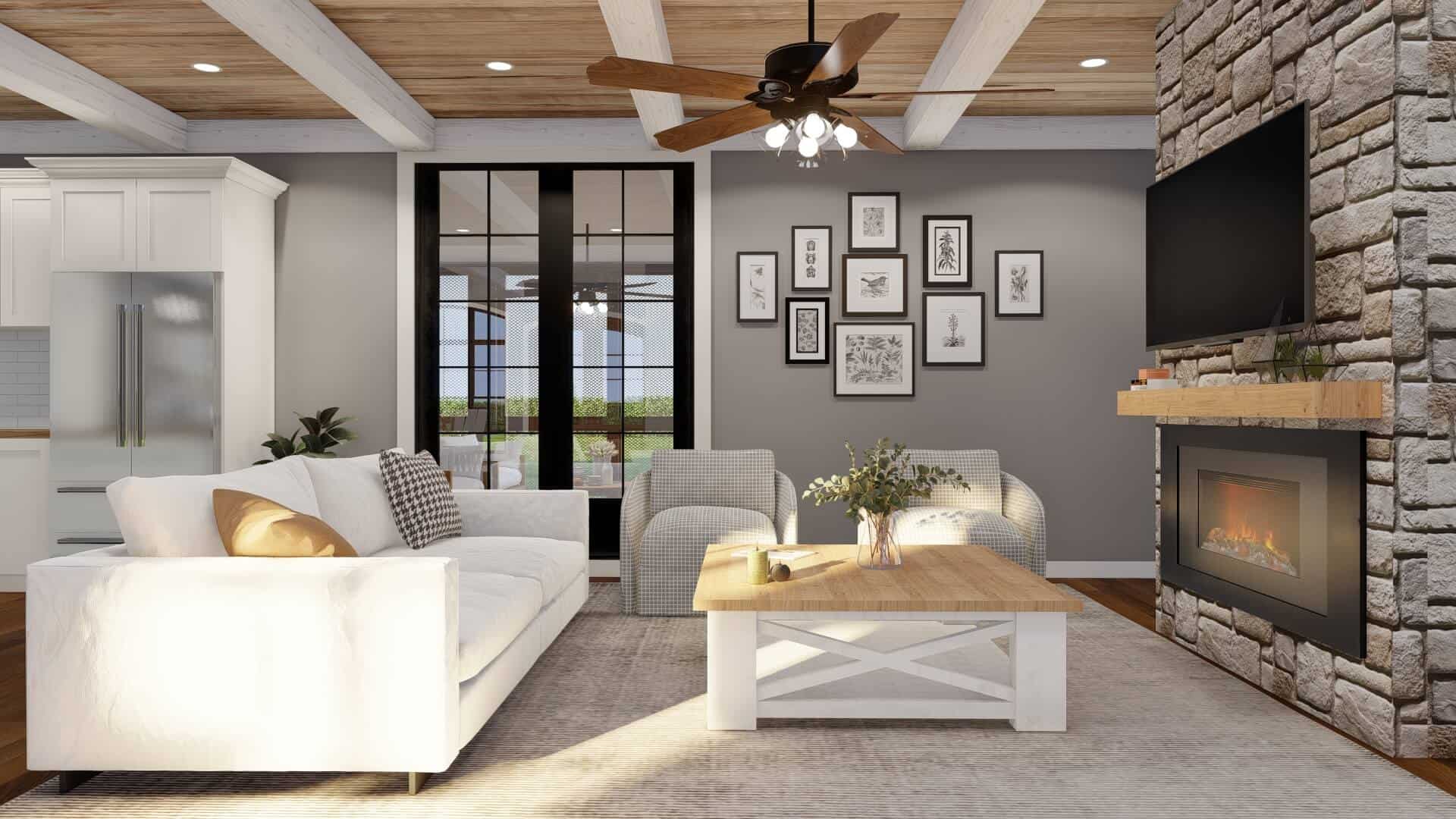 Great Room of this 3-Bedroom,2199 Sq Ft Plan -193-1060