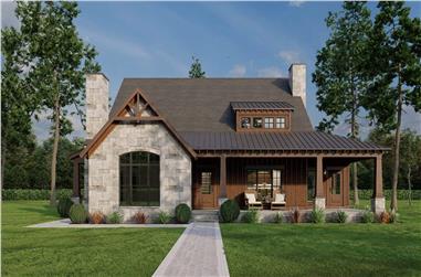 3-Bedroom, 2637 Sq Ft Country House - Plan #193-1061 - Front Exterior