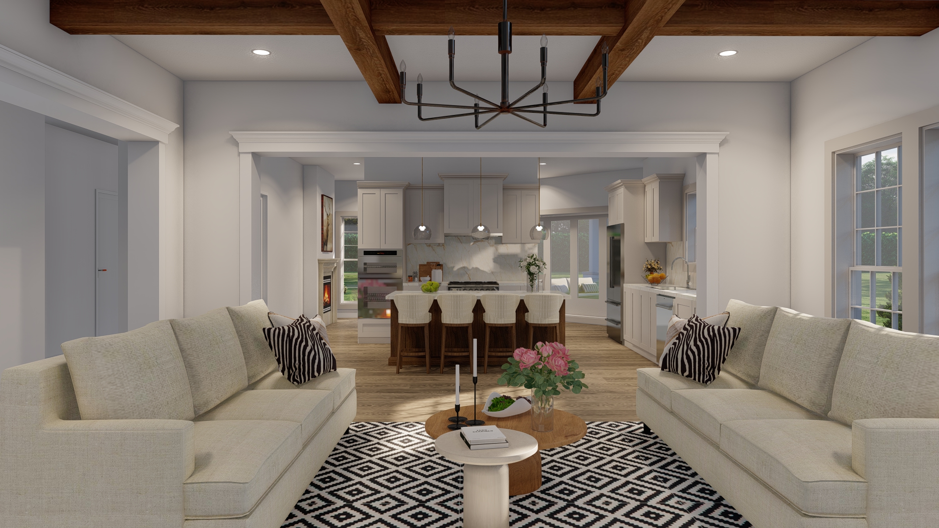 Kitchen of this 5-Bedroom,3526 Sq Ft Plan -193-1068