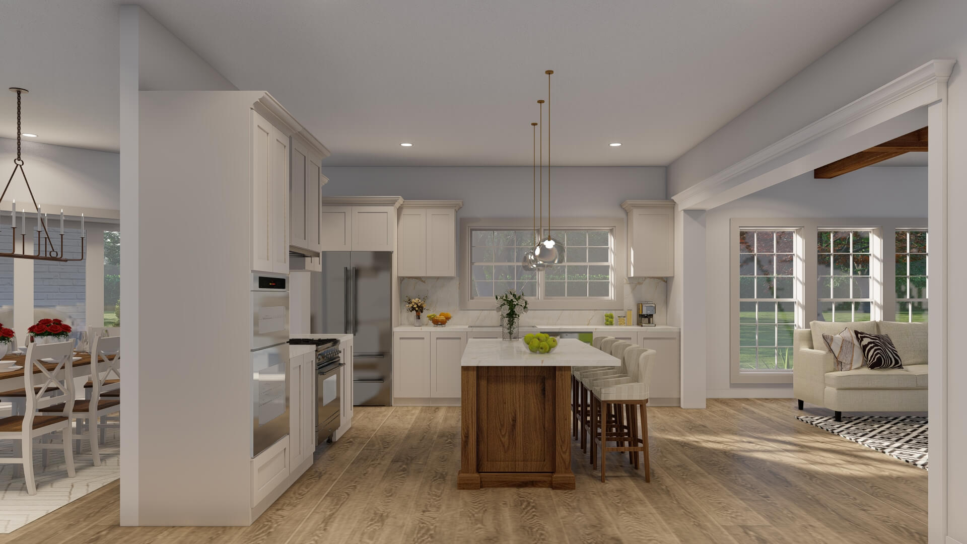 Kitchen of this 5-Bedroom,3526 Sq Ft Plan -193-1068