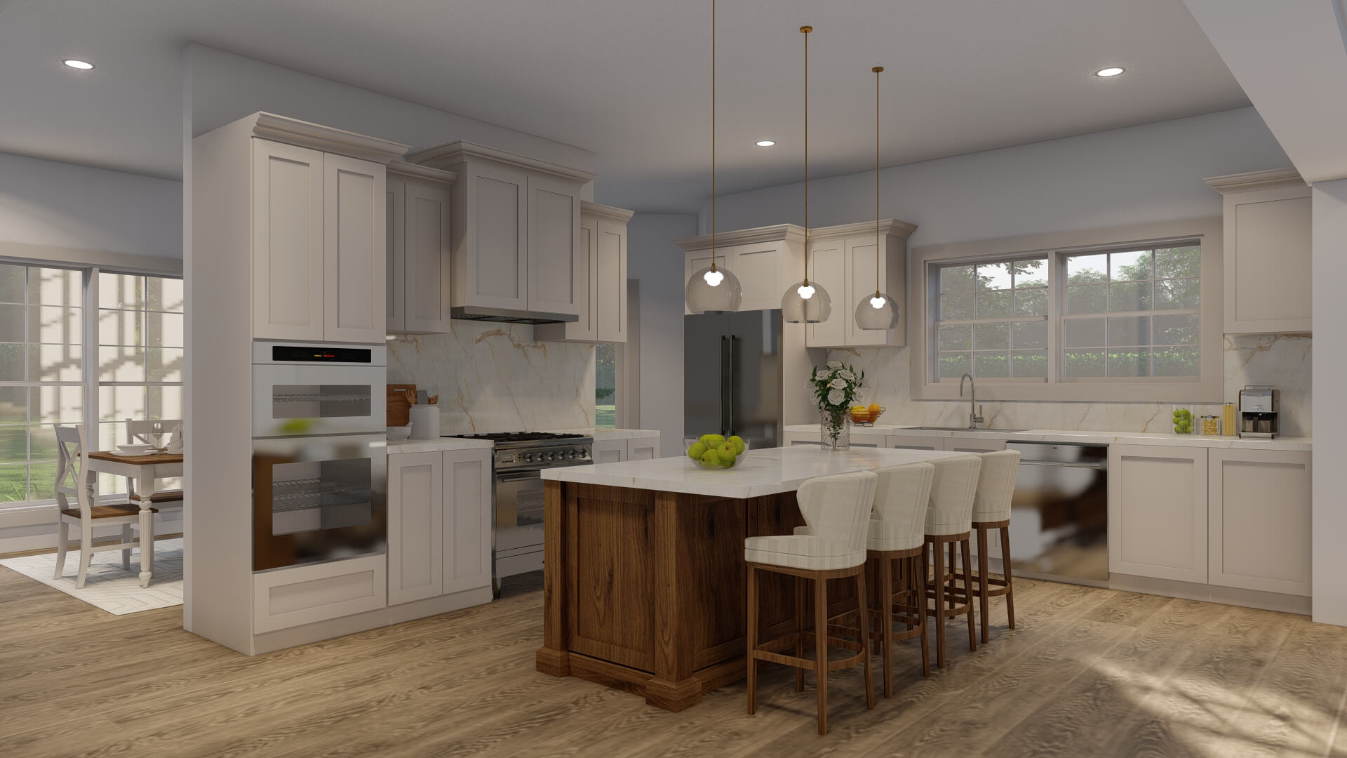 Kitchen of this 5-Bedroom,3526 Sq Ft Plan -193-1068