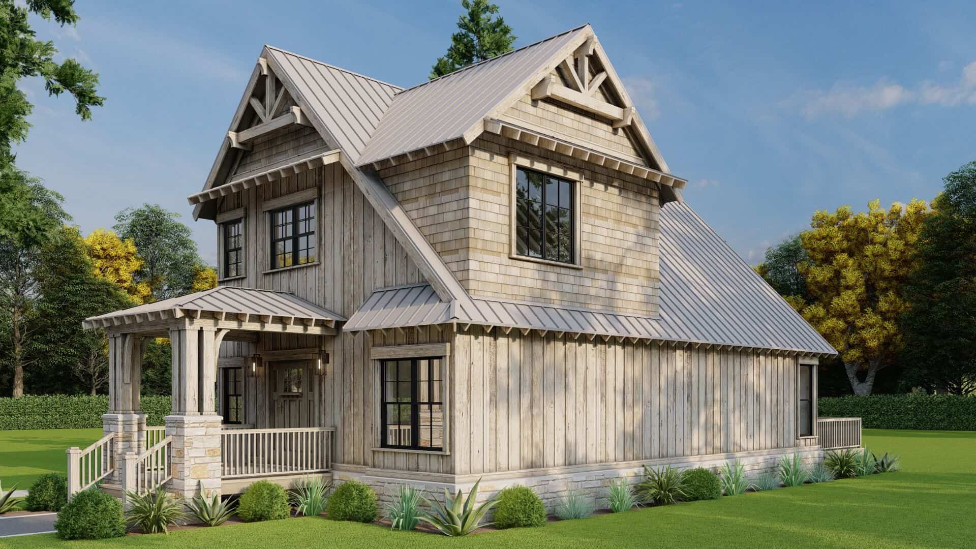 Right Side View of this 3-Bedroom,1706 Sq Ft Plan -193-1070