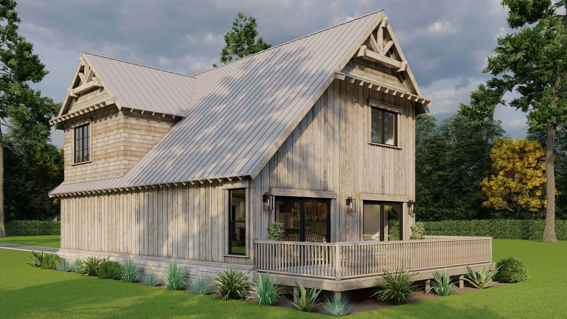 Side View of this 3-Bedroom,1706 Sq Ft Plan -193-1070