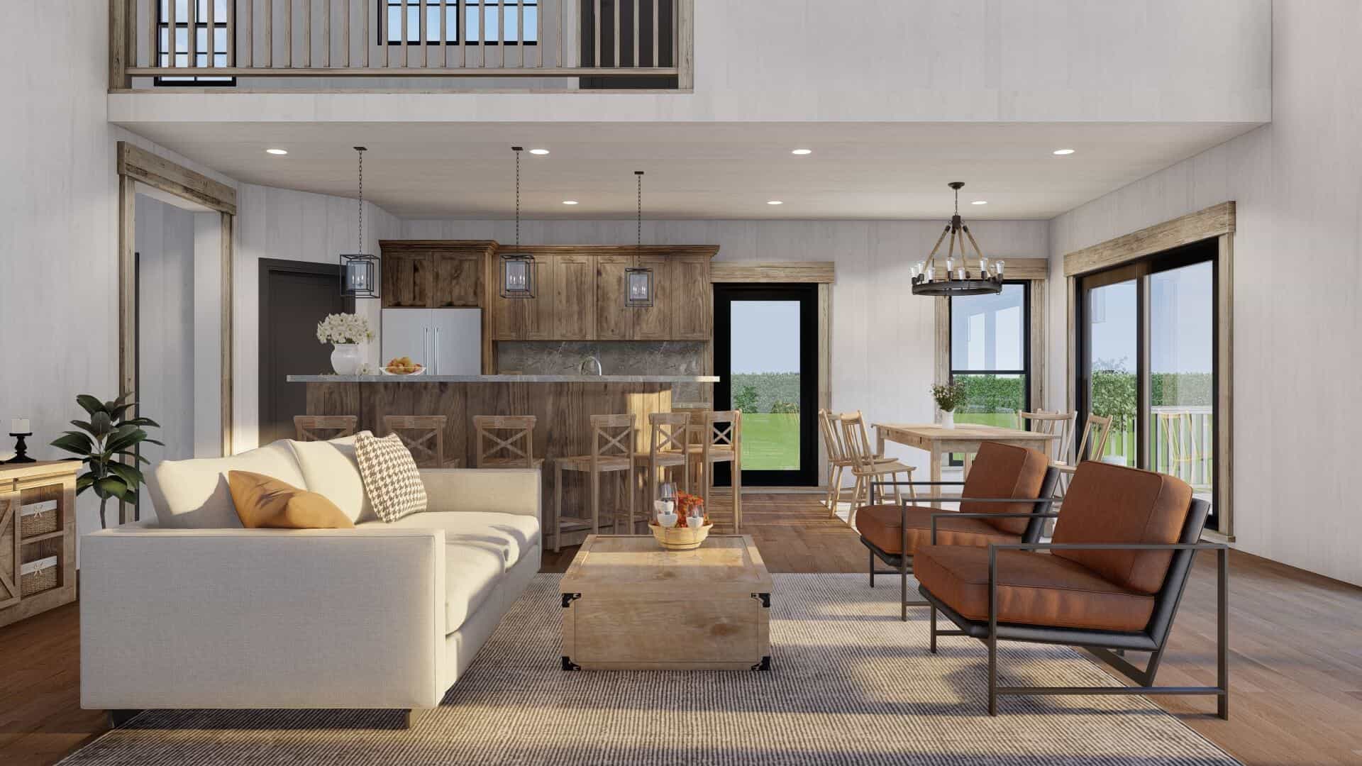 Great Room of this 3-Bedroom,1706 Sq Ft Plan -193-1070