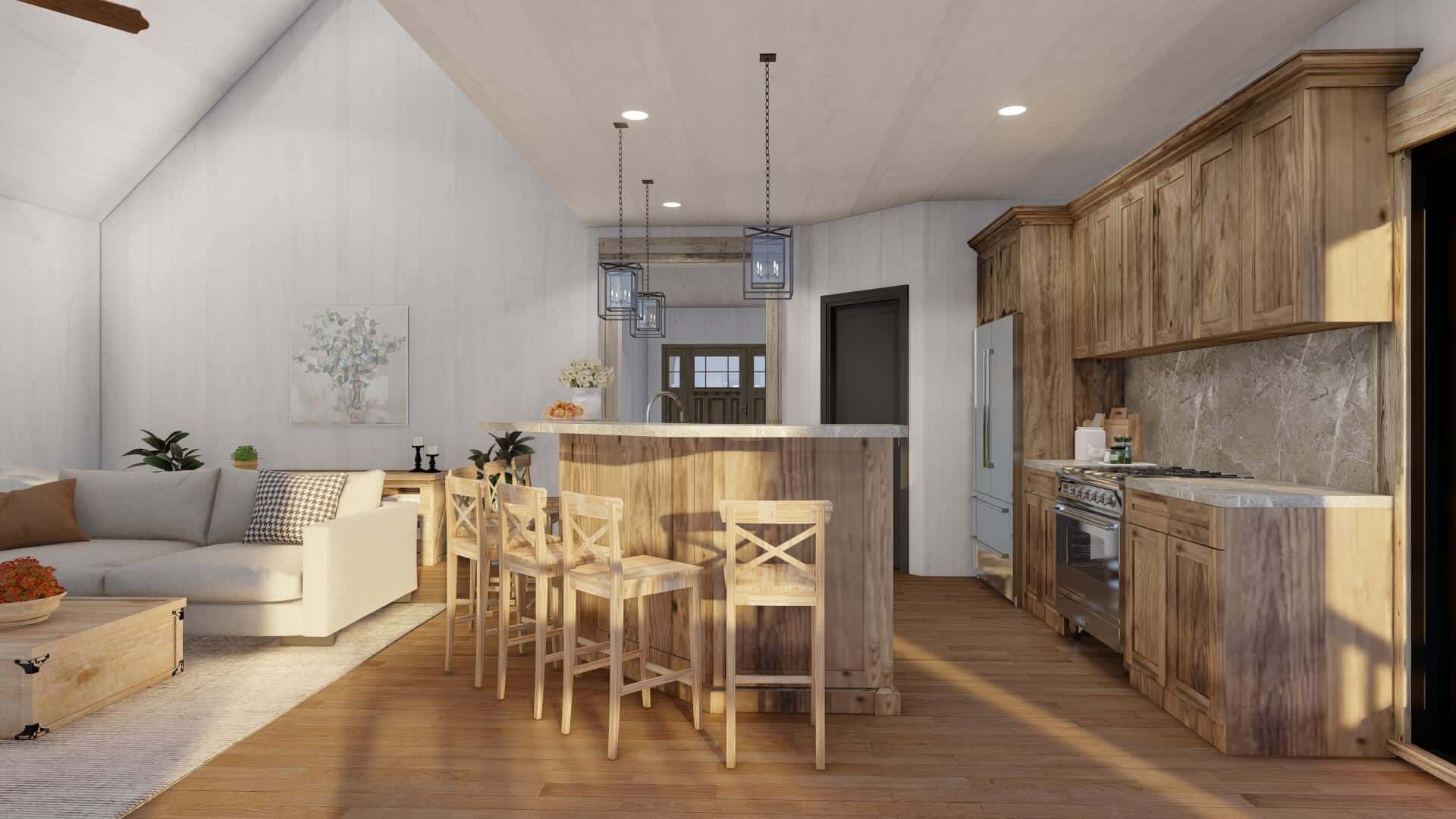 Great Room of this 3-Bedroom,1706 Sq Ft Plan -193-1070