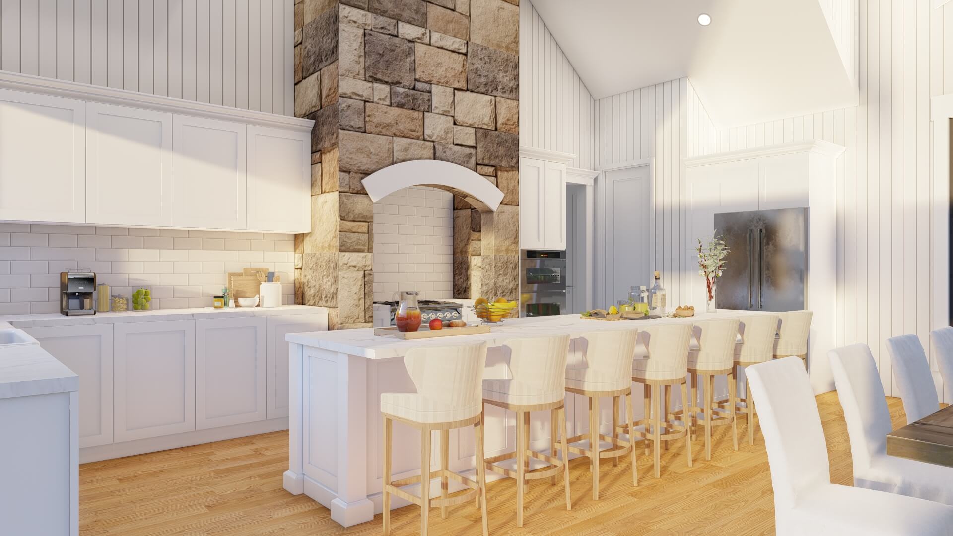 Kitchen of this 3-Bedroom,3415 Sq Ft Plan -193-1078