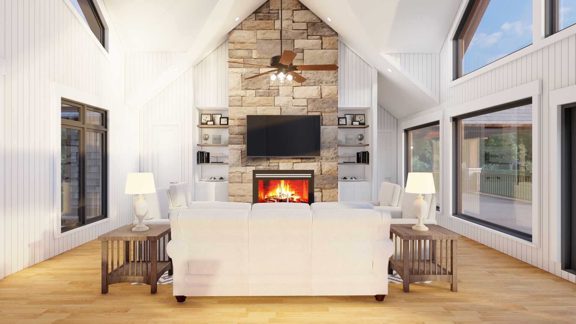 Great Room of this 3-Bedroom,3415 Sq Ft Plan -193-1078