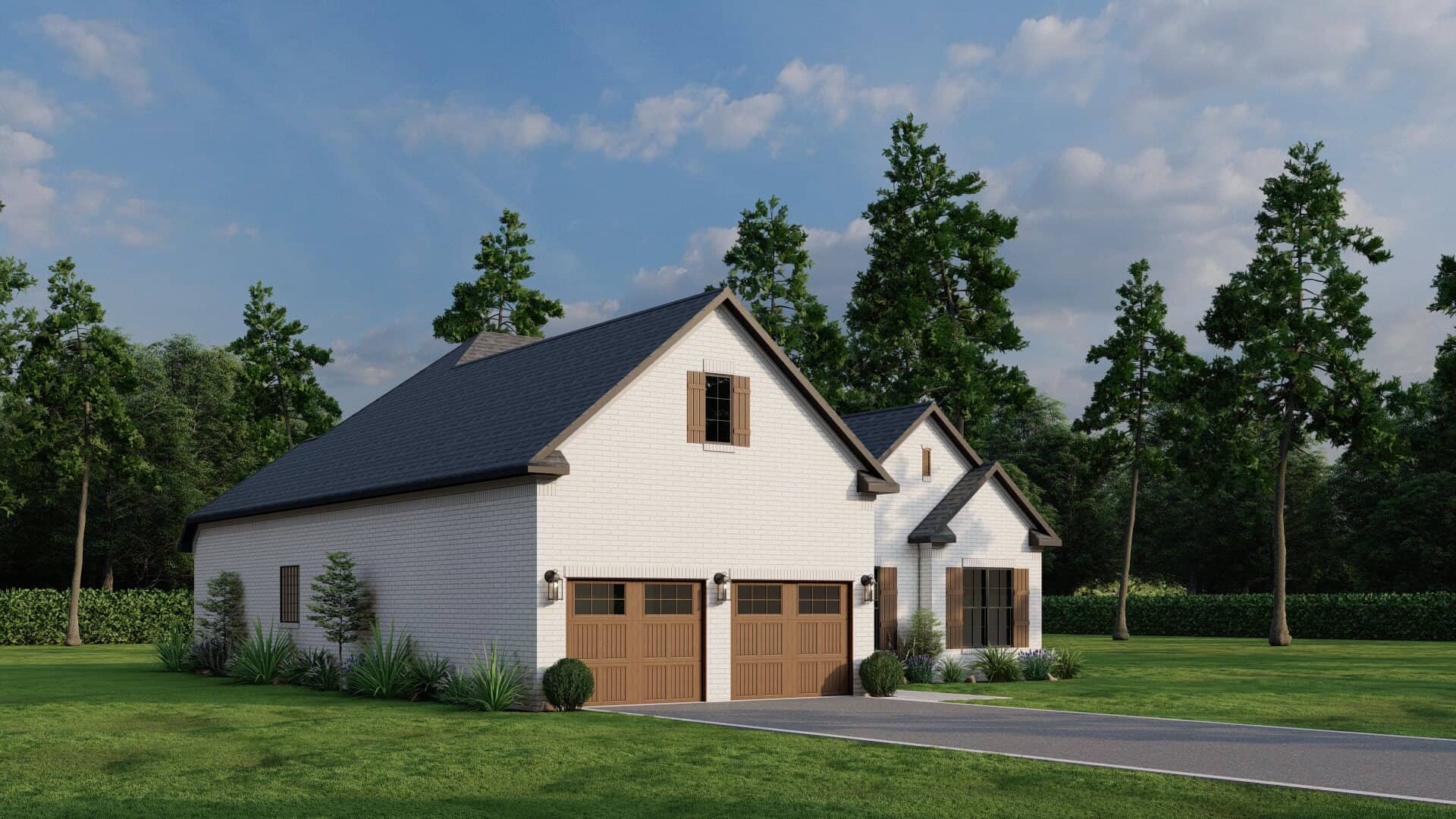 Left Side View of this 3-Bedroom,1757 Sq Ft Plan -193-1085