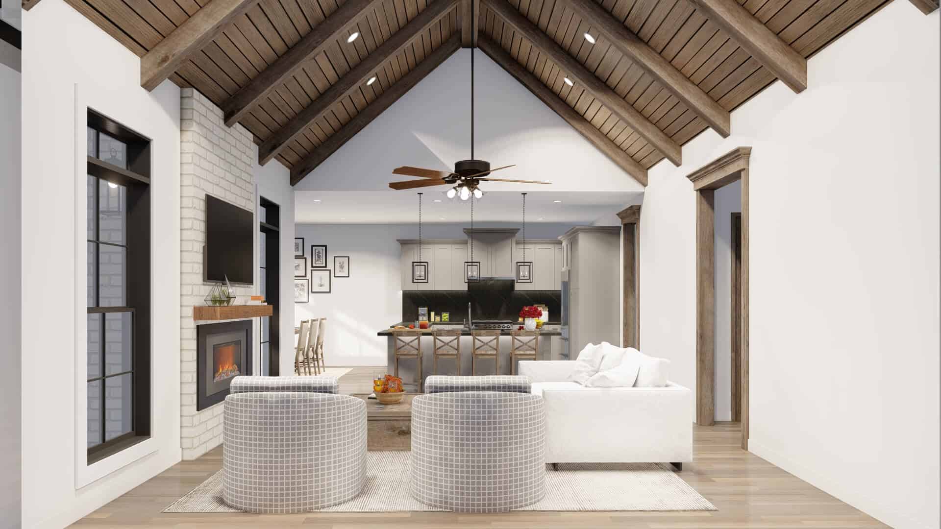 Great Room of this 3-Bedroom,1757 Sq Ft Plan -193-1085