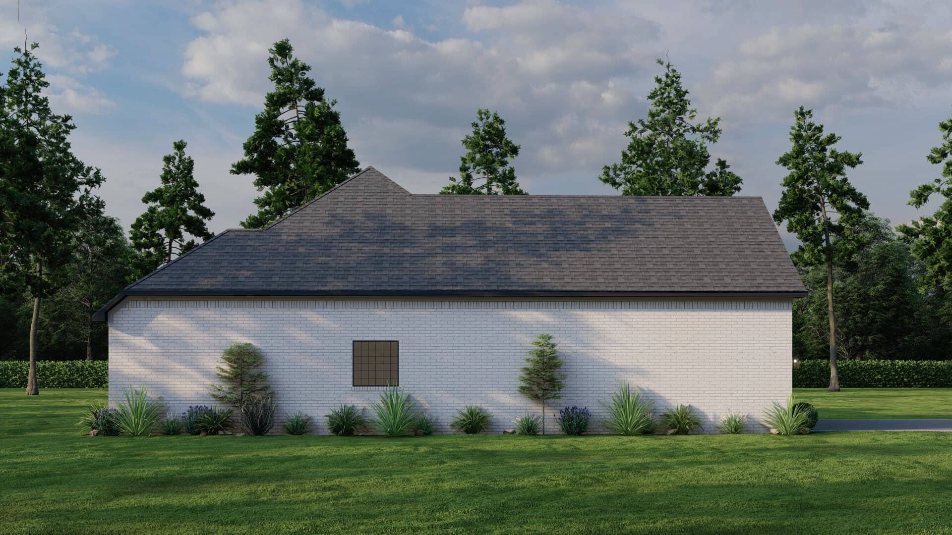 Left Side View of this 3-Bedroom,1757 Sq Ft Plan -193-1085