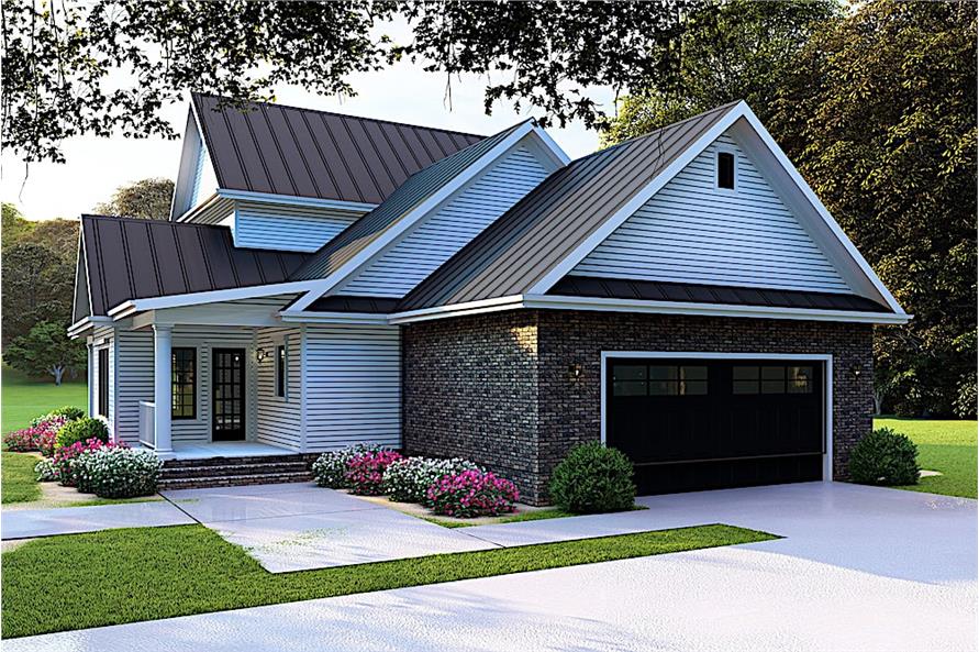 Front View of this 4-Bedroom, 2268 Sq Ft Plan - 193-1088