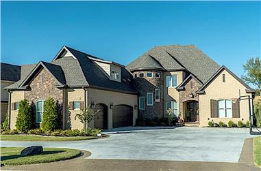 5-Bedroom, 4719 Sq Ft European Home - Plan #193-1095 - Main Exterior