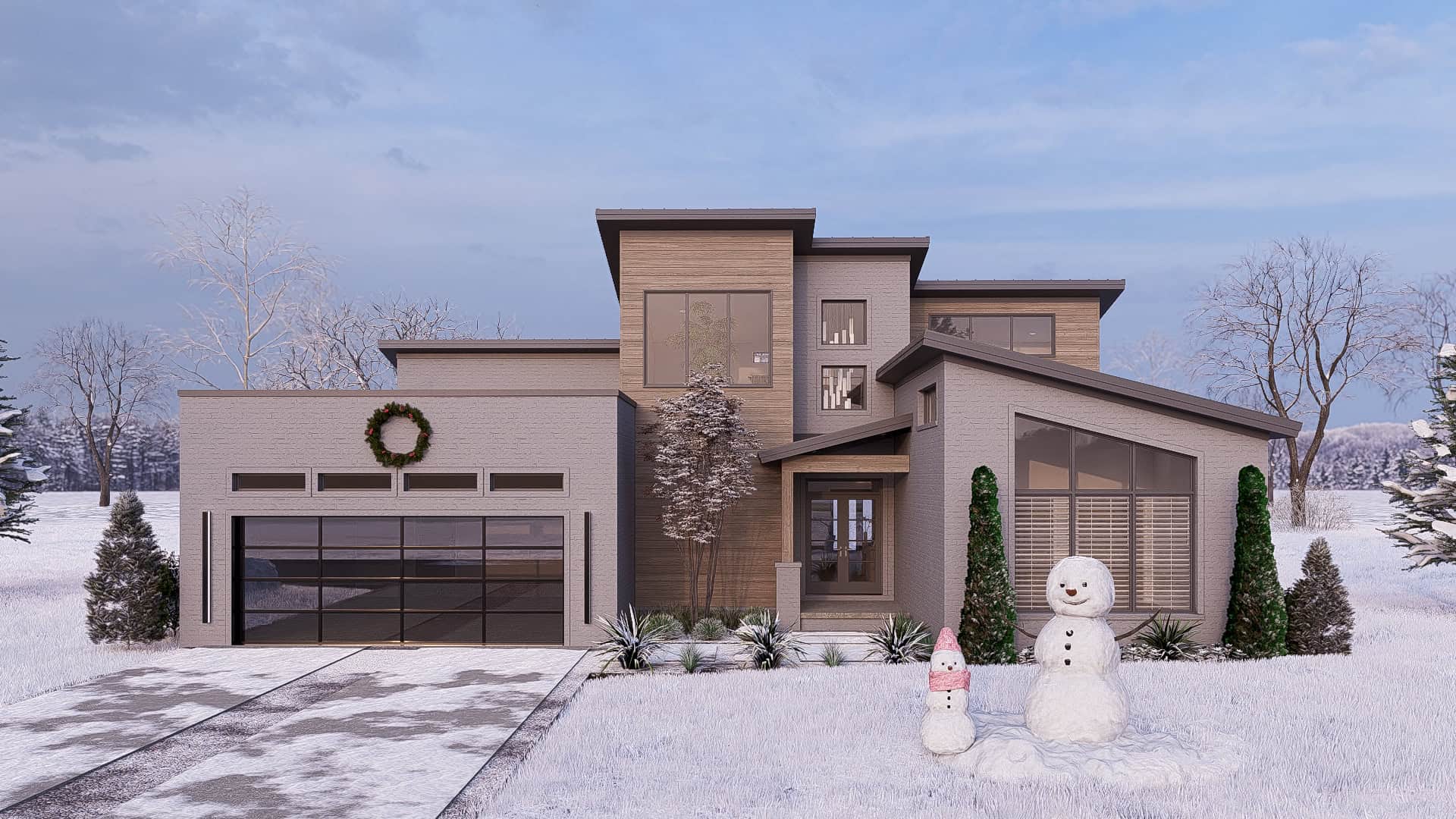 Front View of this 3-Bedroom,3237 Sq Ft Plan -193-1116