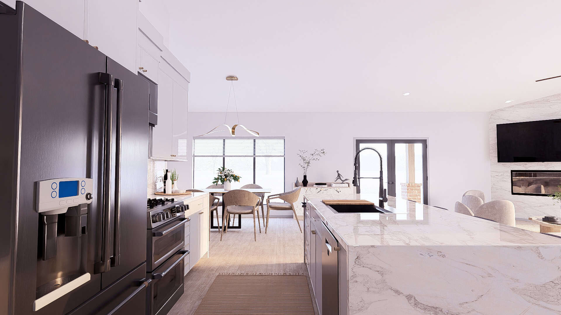 Kitchen of this 3-Bedroom,3237 Sq Ft Plan -193-1116