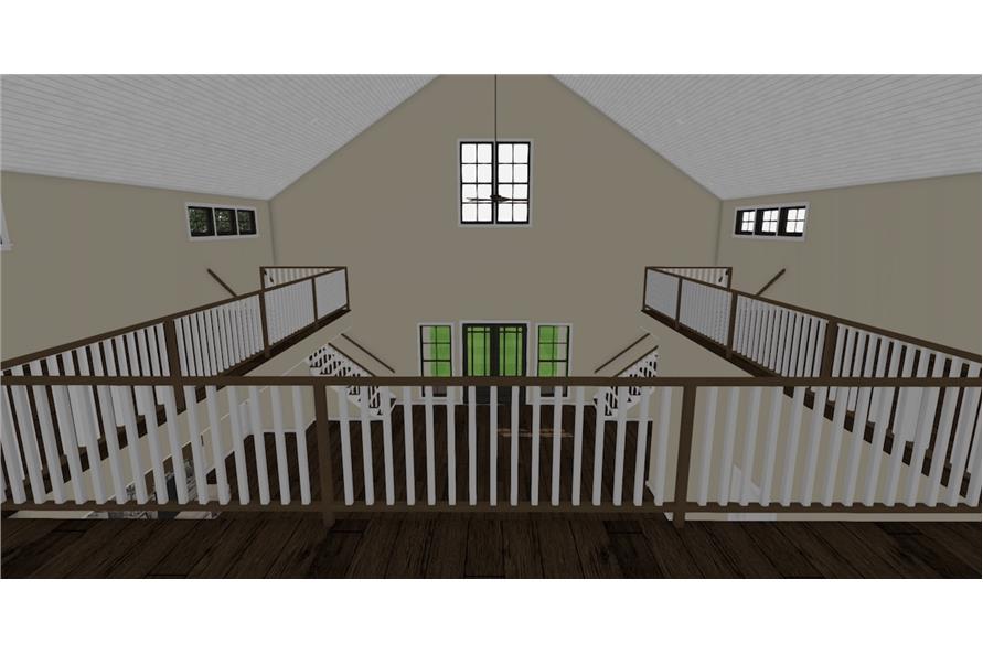 193-1120: Home Plan 3D Image-Balcony