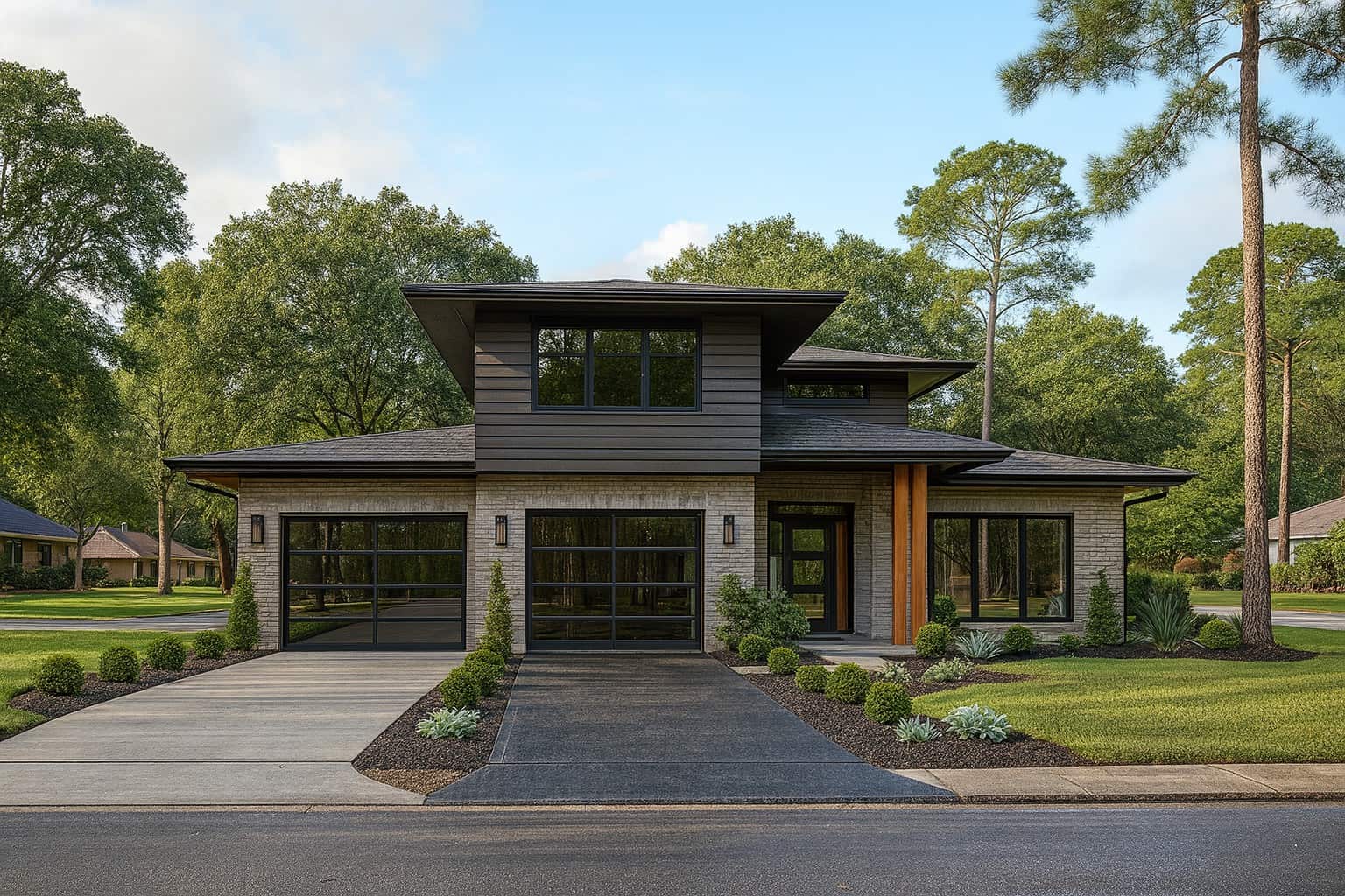 Contemporary home (ThePlanCollection: Plan #193-1146)