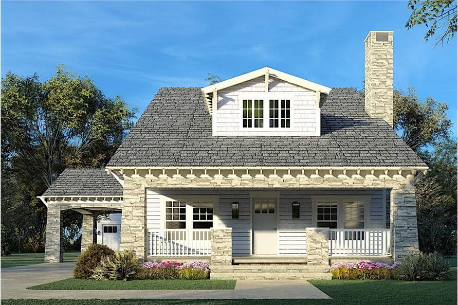 Front View of this 3-Bedroom,2358 Sq Ft Plan -193-1156