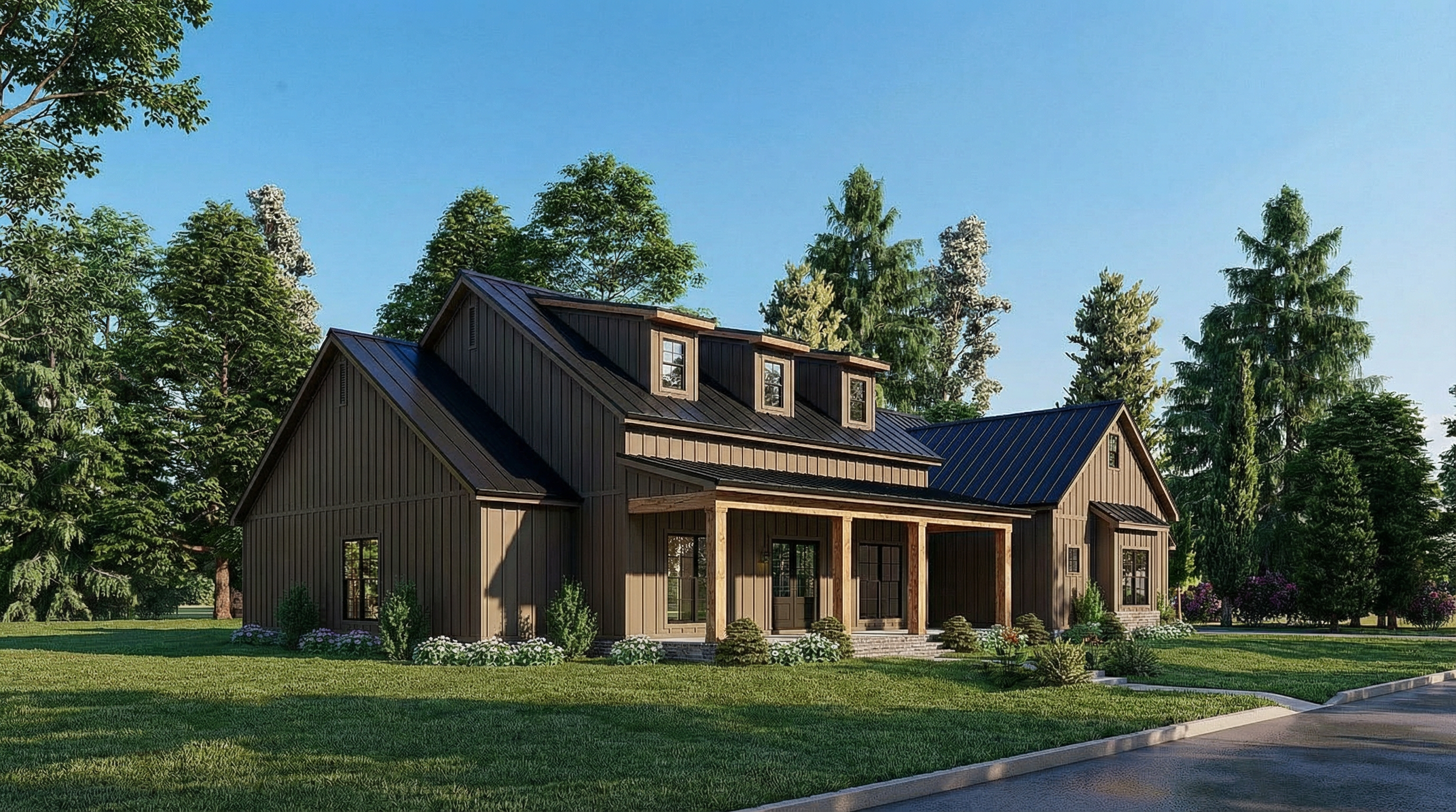 Home Exterior Photograph of this 4-Bedroom,2343 Sq Ft Plan -193-1177