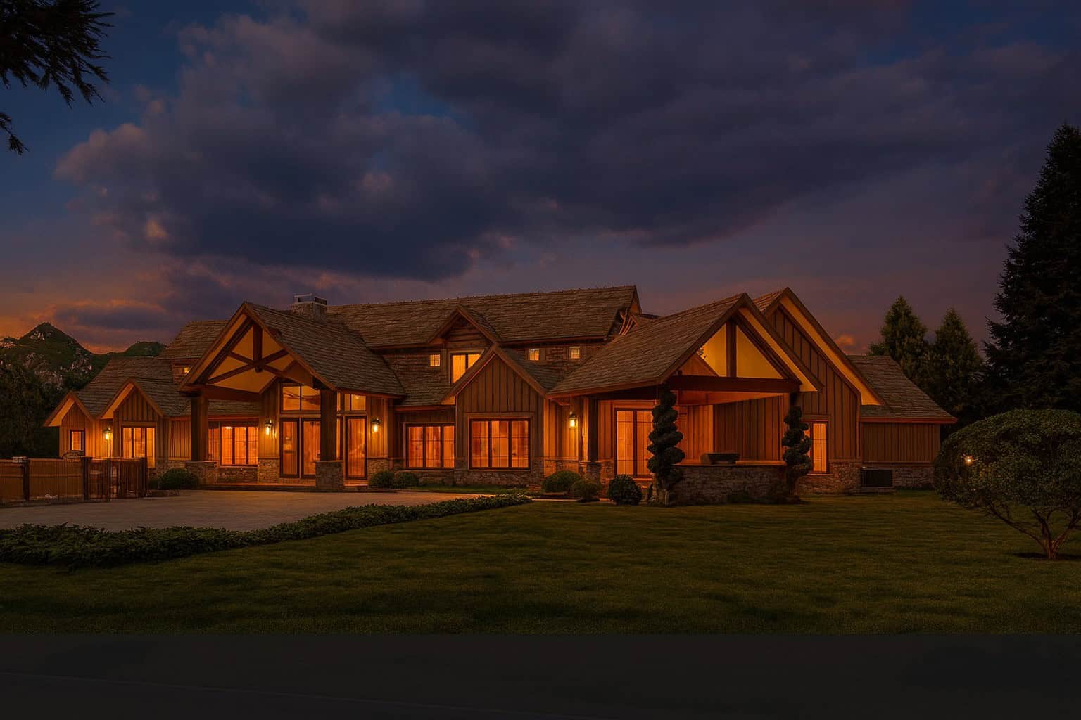 Home Exterior Photograph of this 4-Bedroom,6837 Sq Ft Plan -193-1182