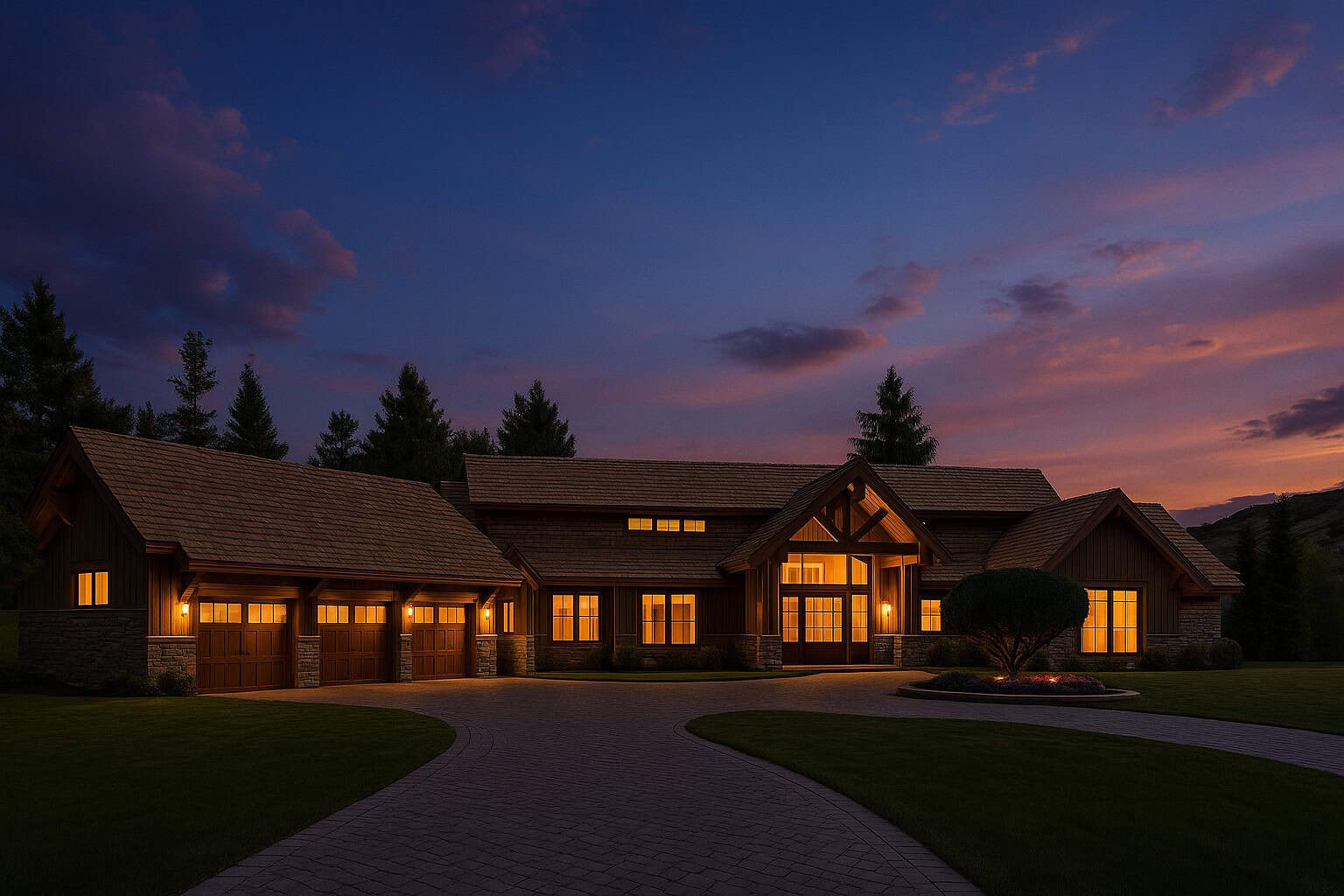 Craftsman style home (ThePlanCollection: Plan #193-1182)