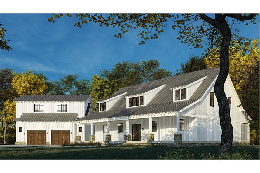 193-1201: Home Plan Rendering-Right View