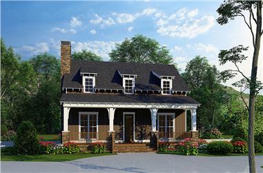 3-Bedroom, 2049 Sq Ft Farmhouse House Plan - 193-1226 - Front Exterior