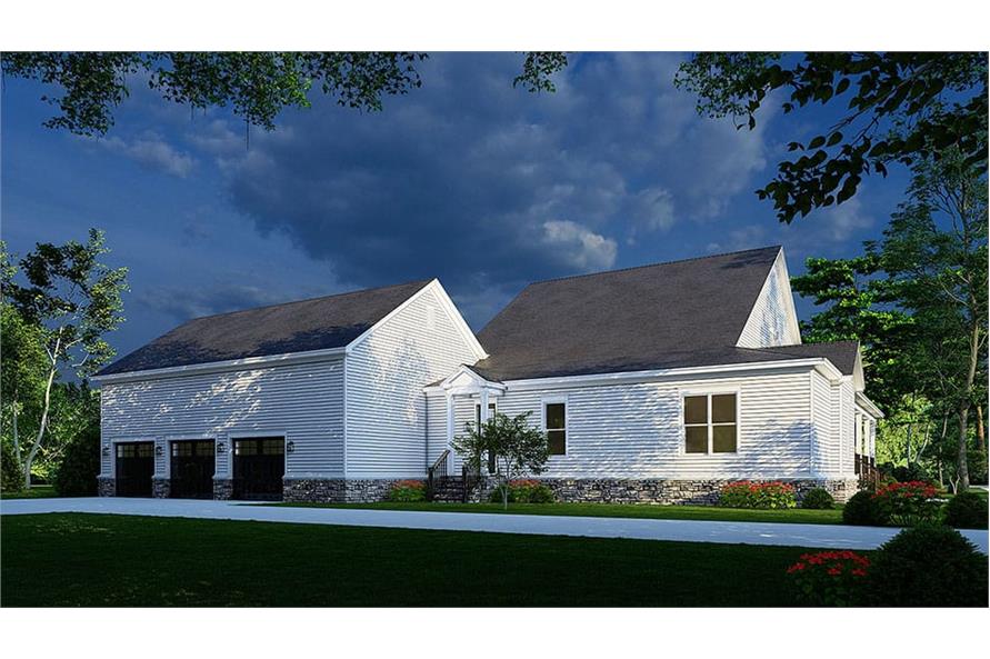 Ranch House Plan 4 Bedrms, 2 Baths 2663 Sq Ft 1931233