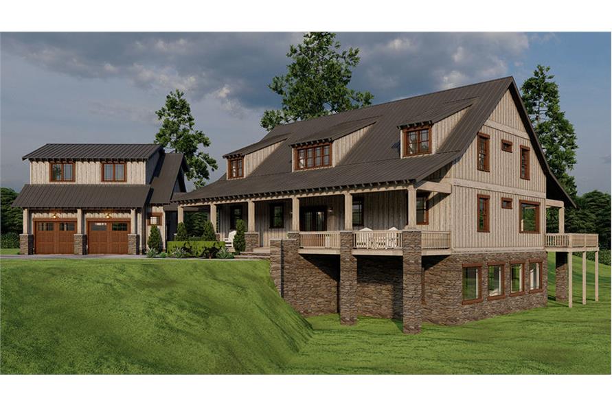 Right View of this 6-Bedroom,2761 Sq Ft Plan -193-1249