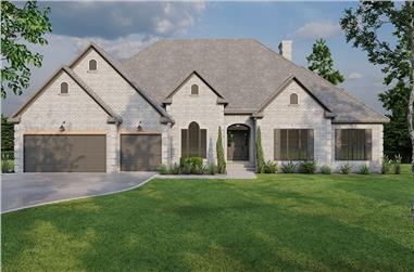 Traditional House Plan - 4 Bedrms, 3.5 Baths - 3012 Sq Ft - #193-1250
