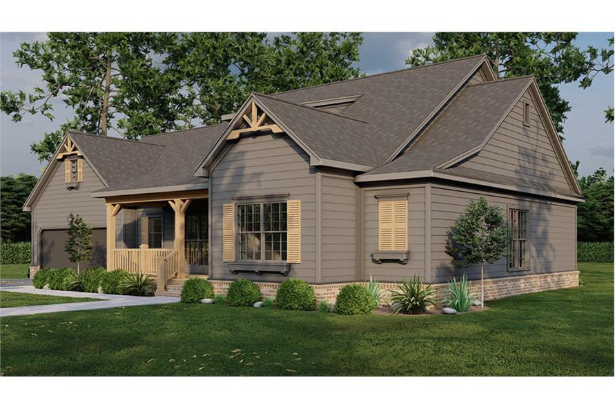 Right View of this 4-Bedroom,2211 Sq Ft Plan -193-1256