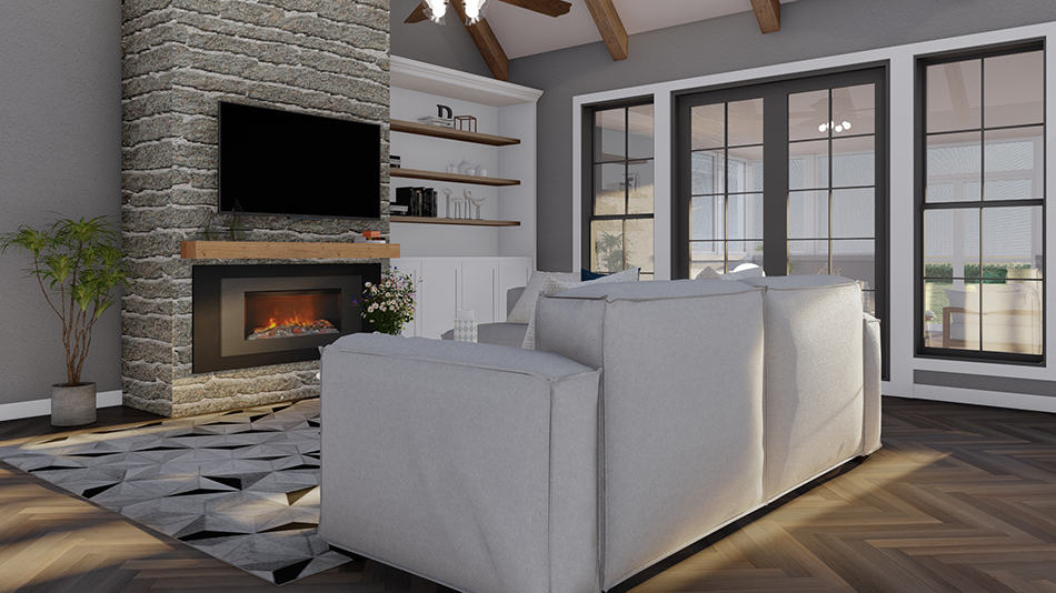 Great Room of this 4-Bedroom,2340 Sq Ft Plan -193-1258