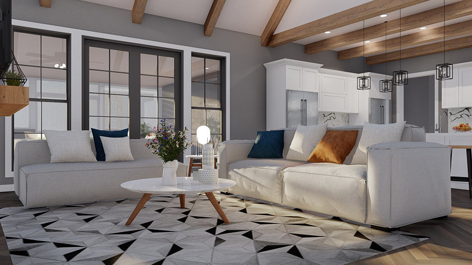 Great Room of this 4-Bedroom,2340 Sq Ft Plan -193-1258