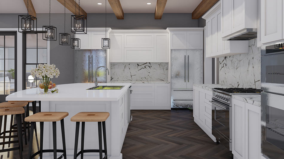 Kitchen of this 4-Bedroom,2340 Sq Ft Plan -193-1258