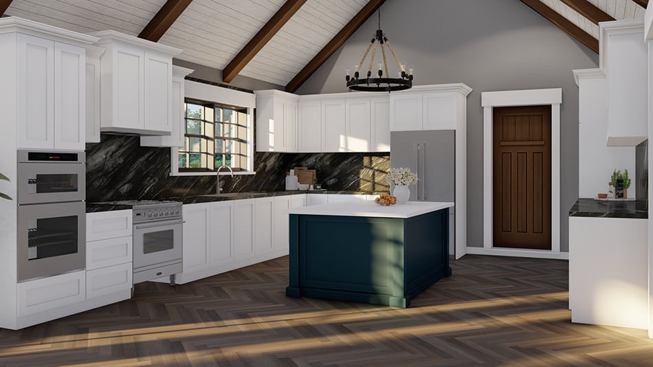 Kitchen of this 2-Bedroom,1937 Sq Ft Plan -193-1259