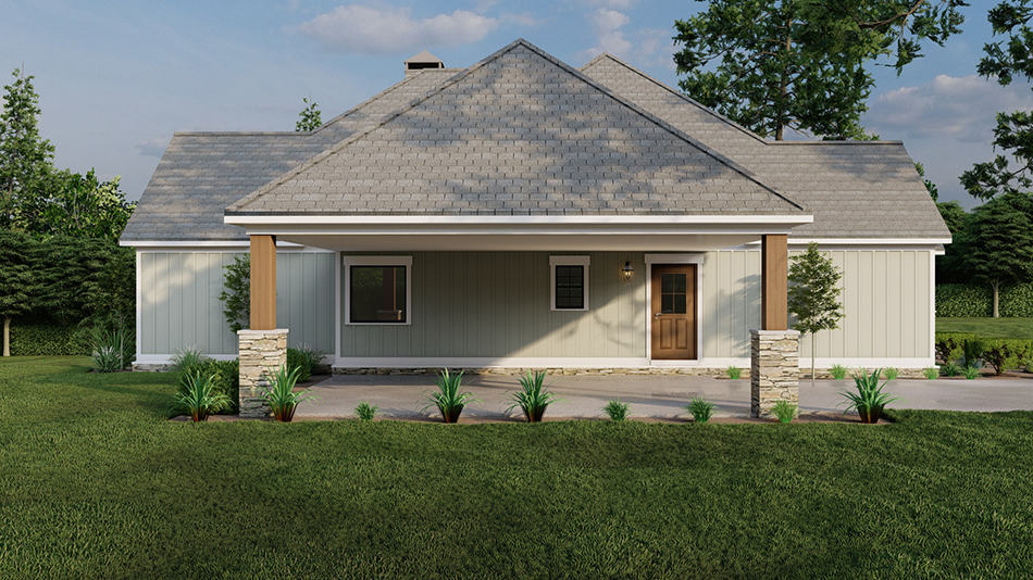 Left View of this 2-Bedroom,1937 Sq Ft Plan -193-1259