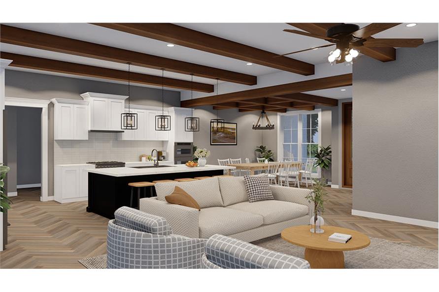 Great Room of this 4-Bedroom,2638 Sq Ft Plan -193-1261