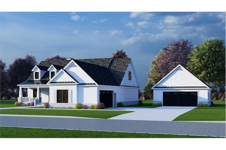 Right View of this 5-Bedroom,2819 Sq Ft Plan -193-1263