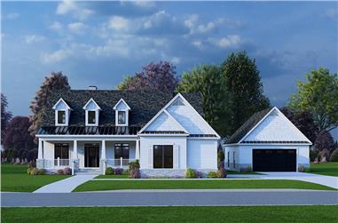 Arts and Crafts House Plan - 5 Bedrms, 4.5 Baths - 2819 Sq Ft - #193-1263