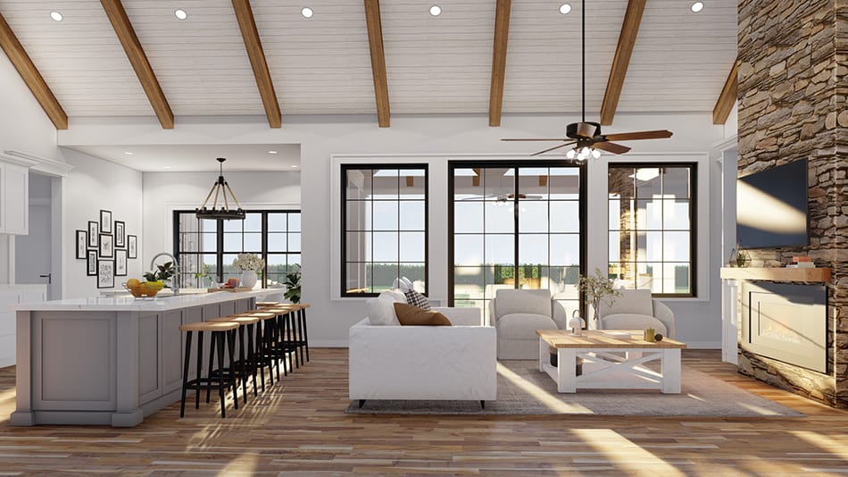 Great Room of this 3-Bedroom,2173 Sq Ft Plan -193-1280