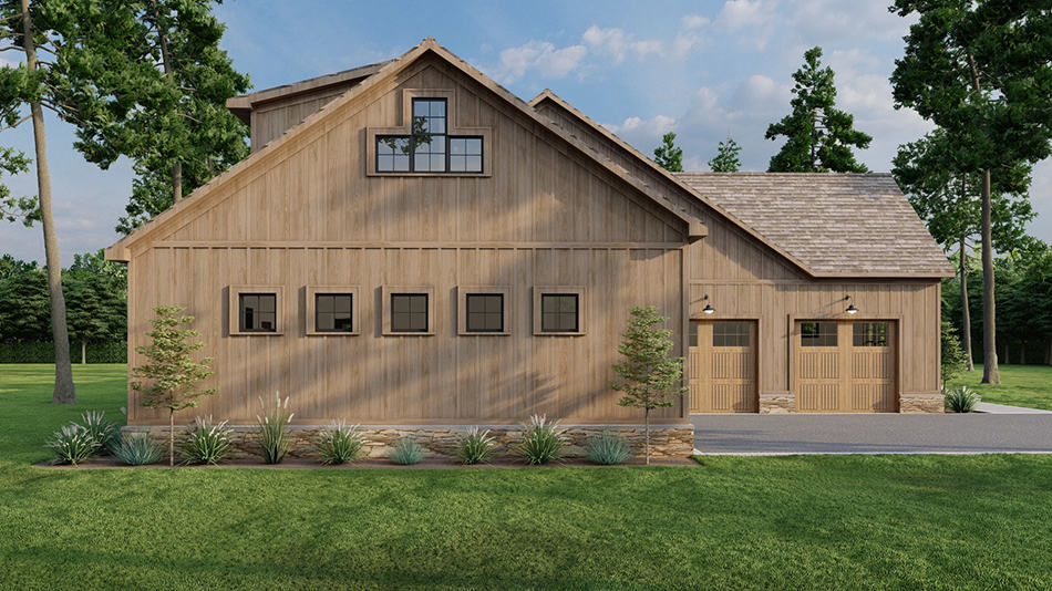 Left View of this 3-Bedroom,2173 Sq Ft Plan -193-1280