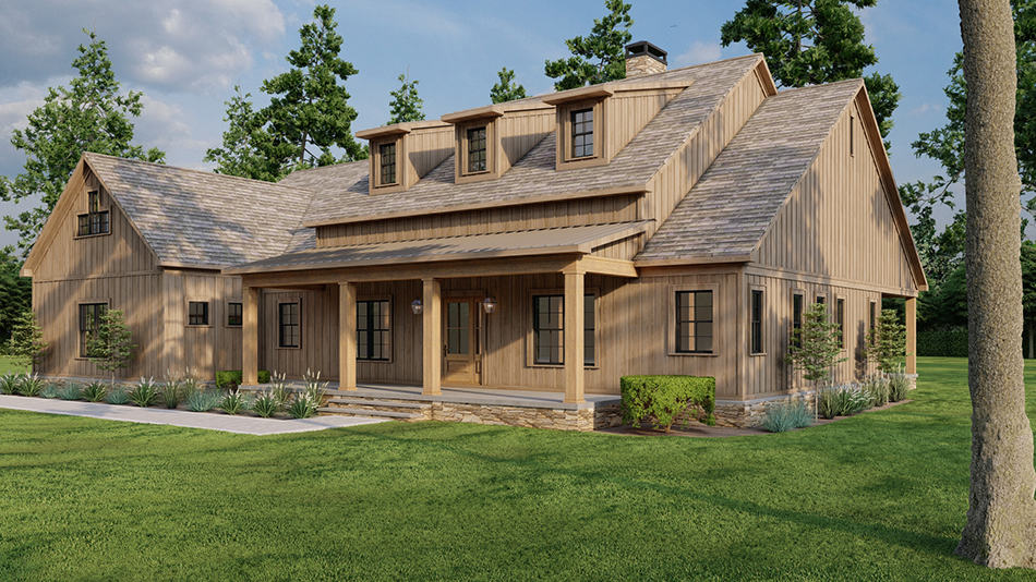 Right View of this 3-Bedroom,2173 Sq Ft Plan -193-1280