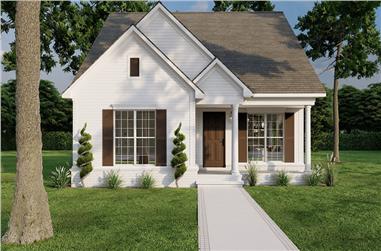 Country Home Plan - 3 Bedrms, 2 Baths - 1265 Sq Ft - #193-1281