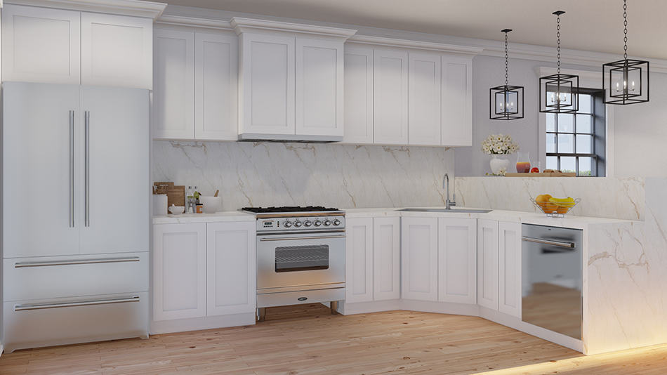 Kitchen of this 3-Bedroom,1250 Sq Ft Plan -193-1282