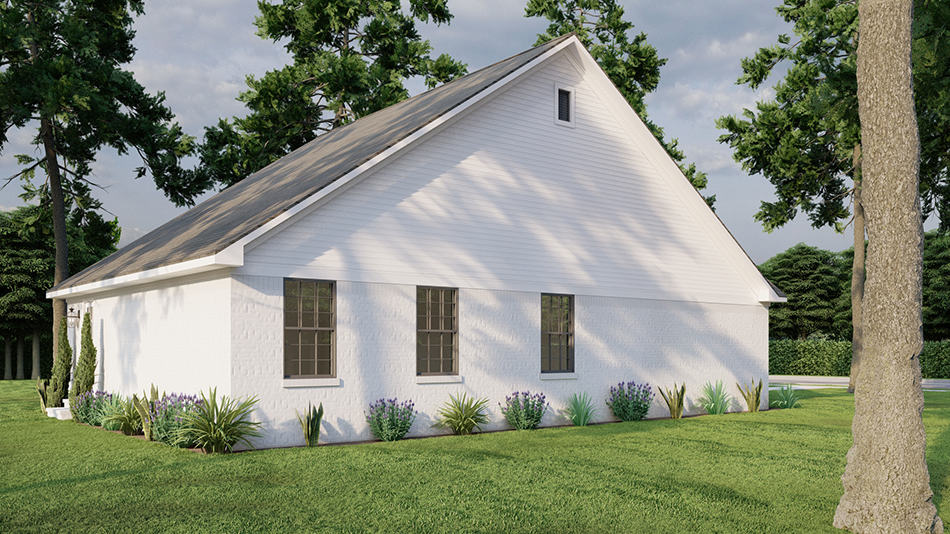 Left View of this 3-Bedroom,1250 Sq Ft Plan -193-1282