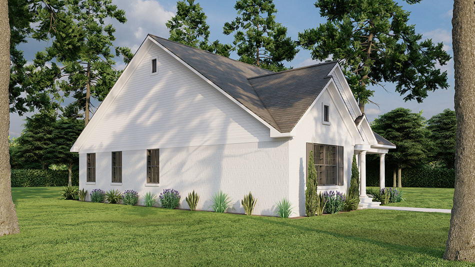 Left View of this 3-Bedroom,1250 Sq Ft Plan -193-1282
