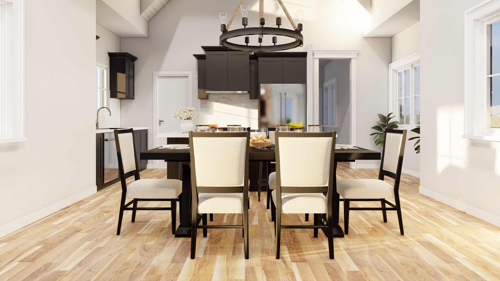 Dining Room of this 2-Bedroom,1846 Sq Ft Plan -193-1289