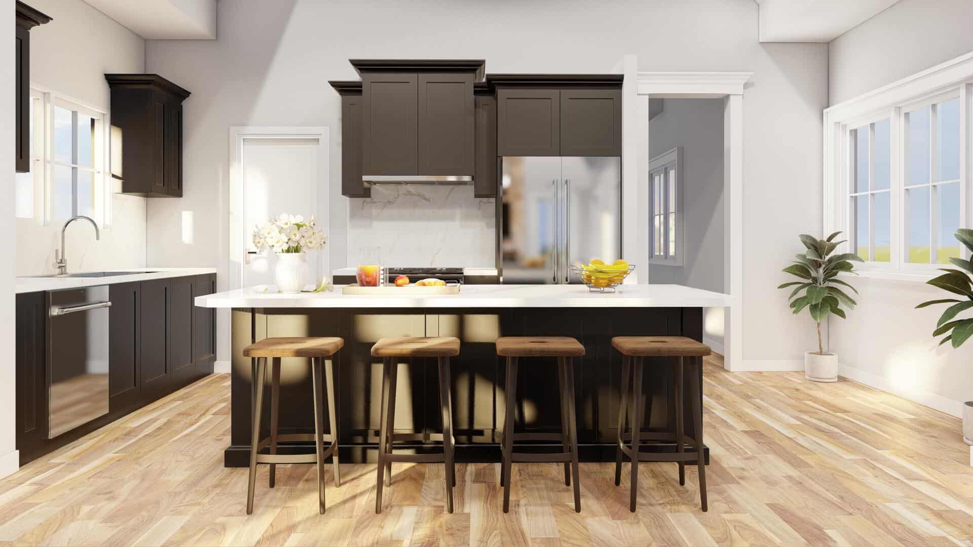 Kitchen of this 2-Bedroom,1846 Sq Ft Plan -193-1289